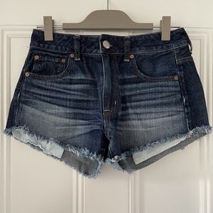 American Eagle High Rise Festival shorts
